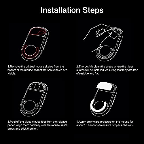 Glass Mouse Skates - Wireless