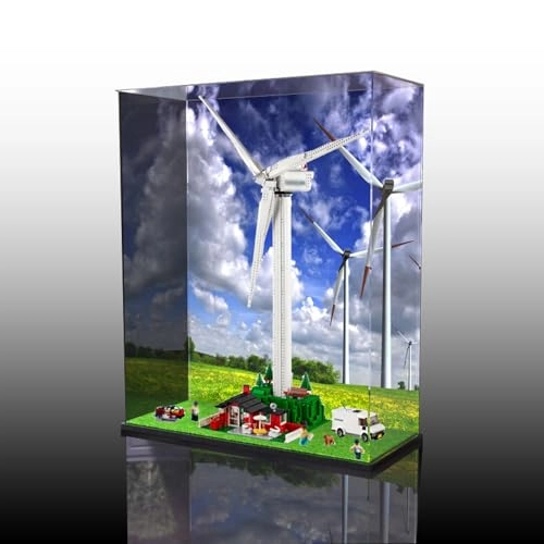 Acrylic display box - 80x35x105cm Black