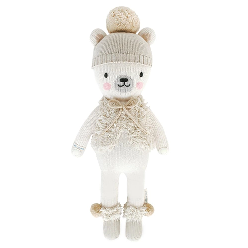 Cuddle + Kind Stella The Polar Bear POLSTE001 50.8 cm Hand-Knit