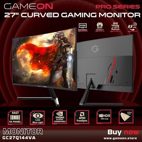 Curved Gaming Monitor GC27Q144VA - 27 Inch 2560x1440