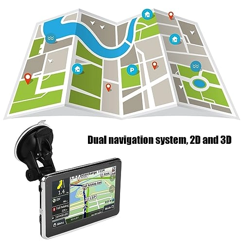 Universal Car GPS Navigator 4fbagpxm18 - 5 inch 256MB+8GB