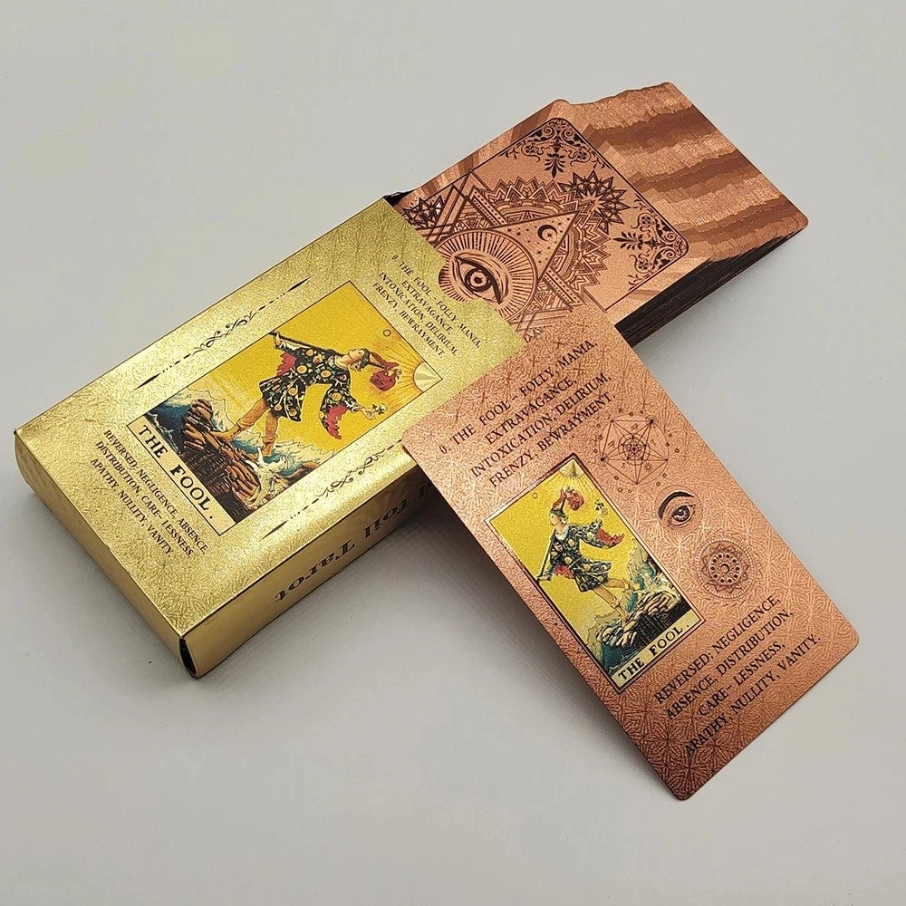 Luxe Gold Foil Tarot Deck
