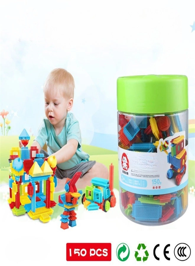 Hedgehog Shape 3D Building Blocks - 150 pcs