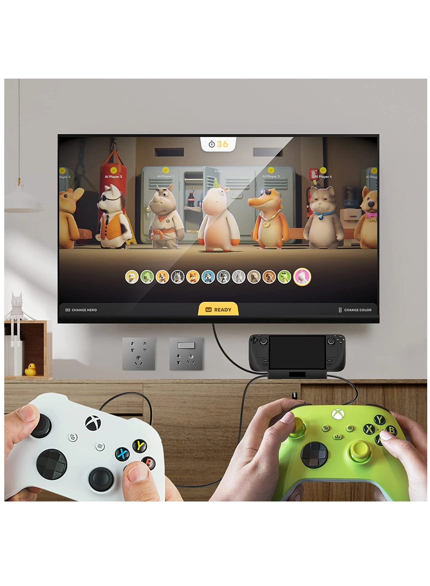 Docking Station for Steam Deck - USB Type-C PD