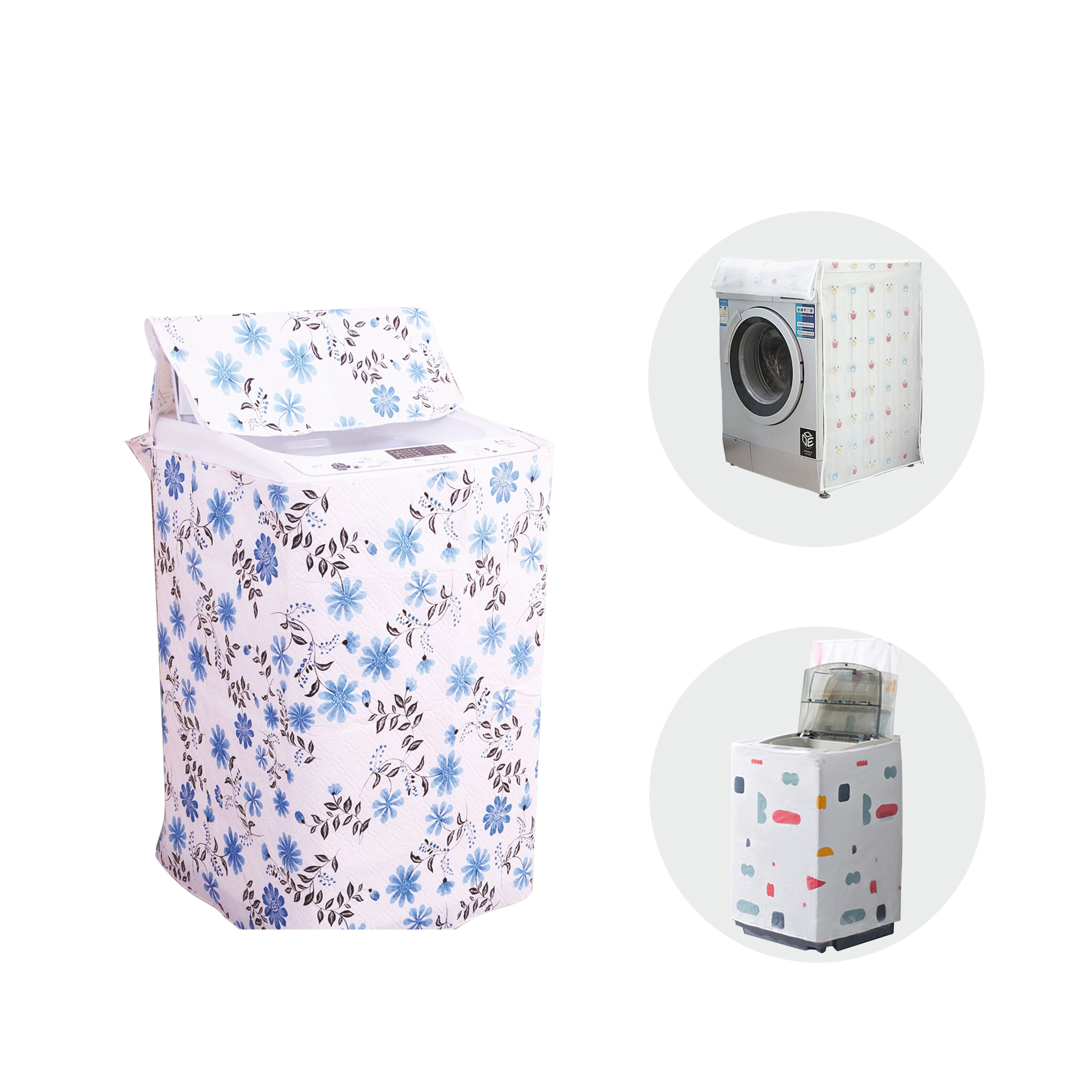 DELCASA Washing Machine Cover - 55x58x87cm