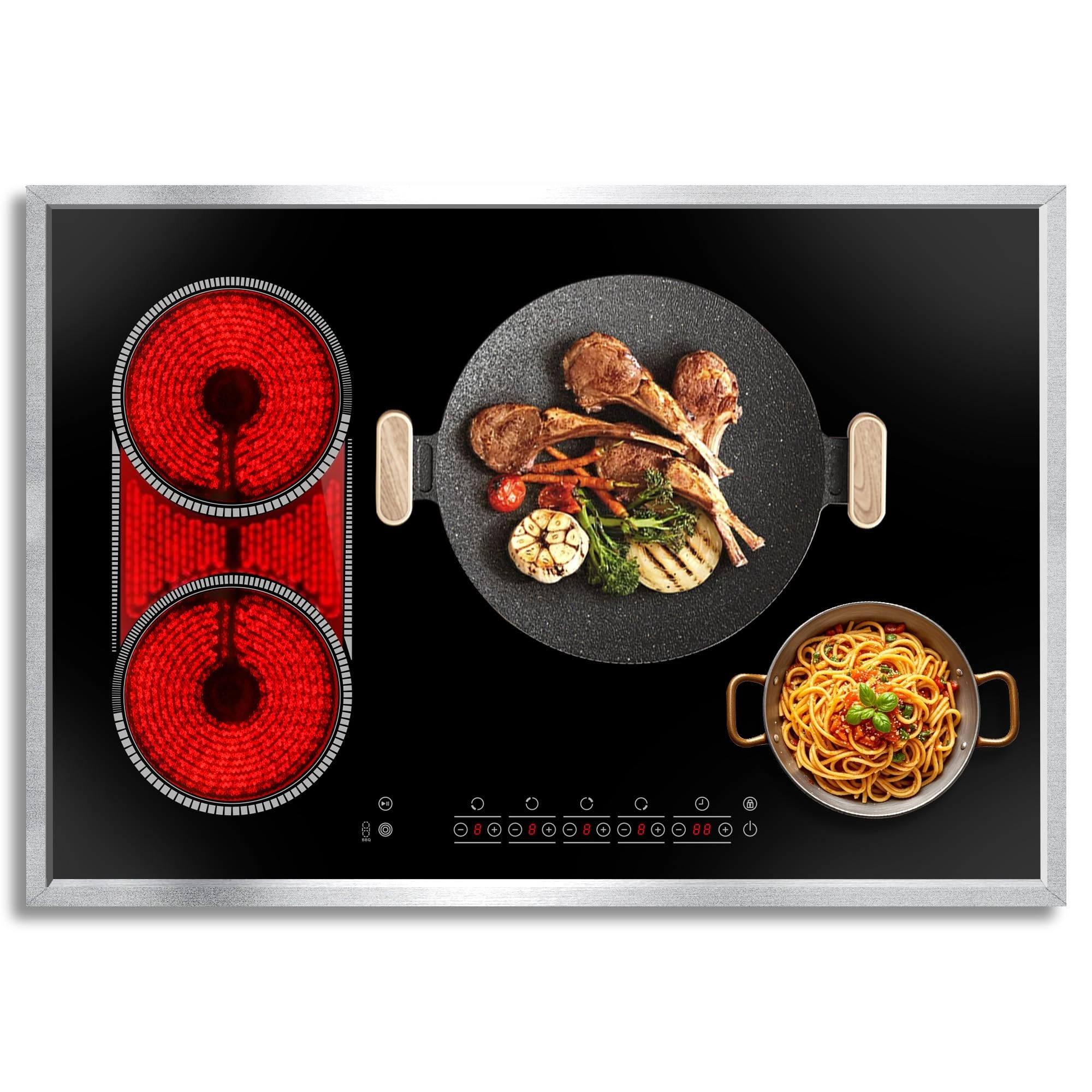 Pladeca PC-D58404-MG-BB-36-US Ceramic hob