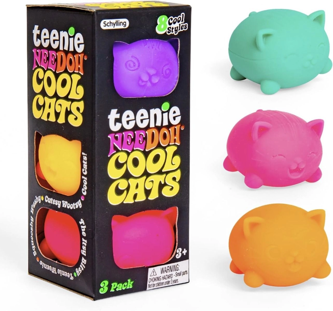 NEEDOH Cool Cats Teenie Multipack