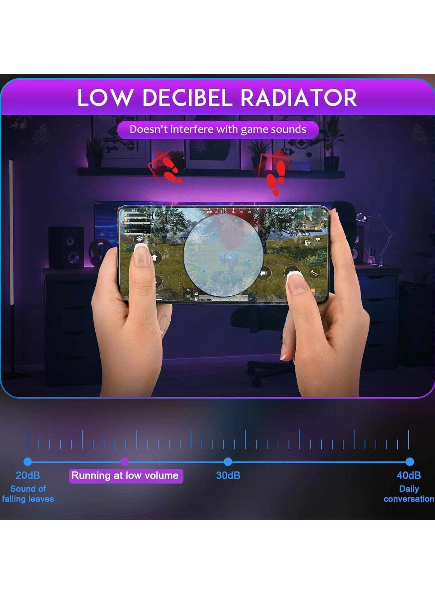 Magnetic Phone Cooler - iPhone iPad Android Tablet