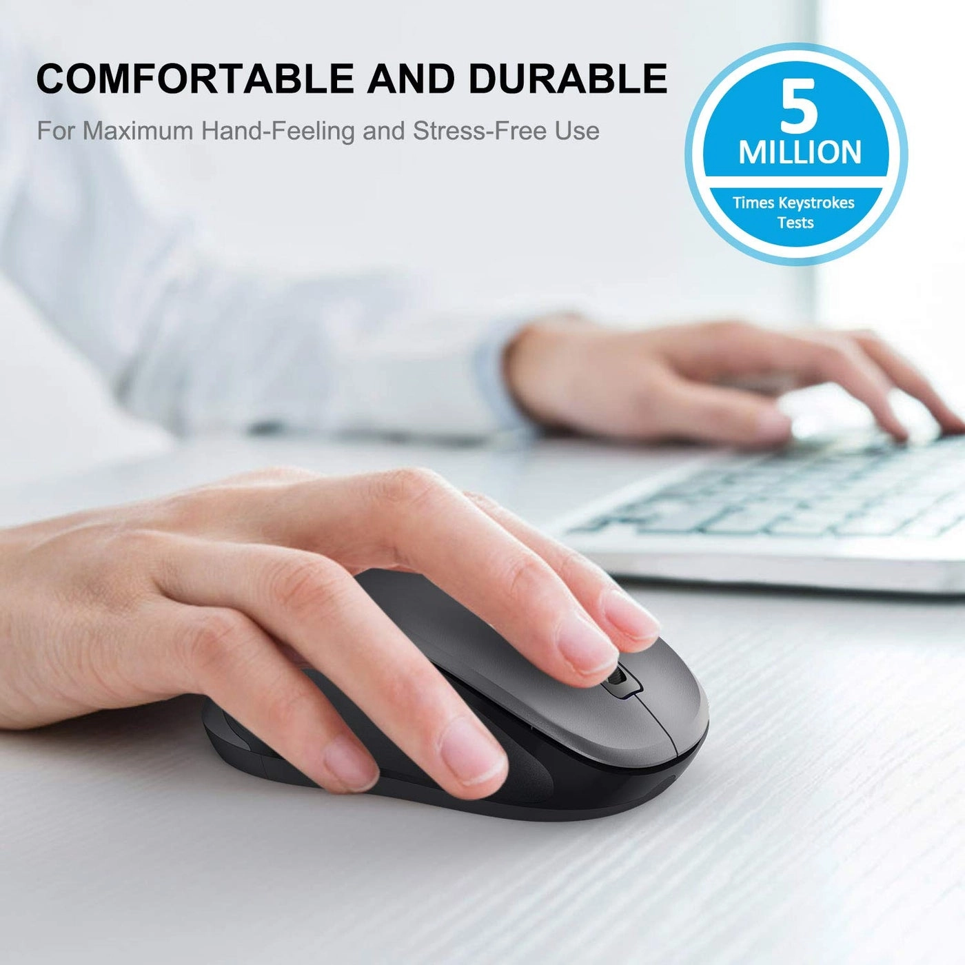 Ergonomic Computer Mouse - Wireless
