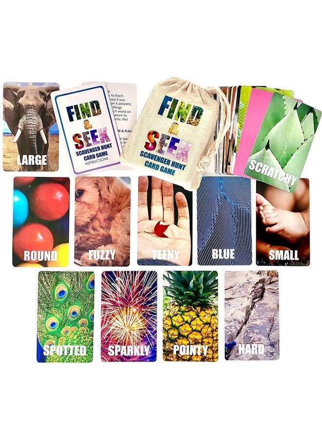 Find And Seek - Card Game Outdoor Indoor