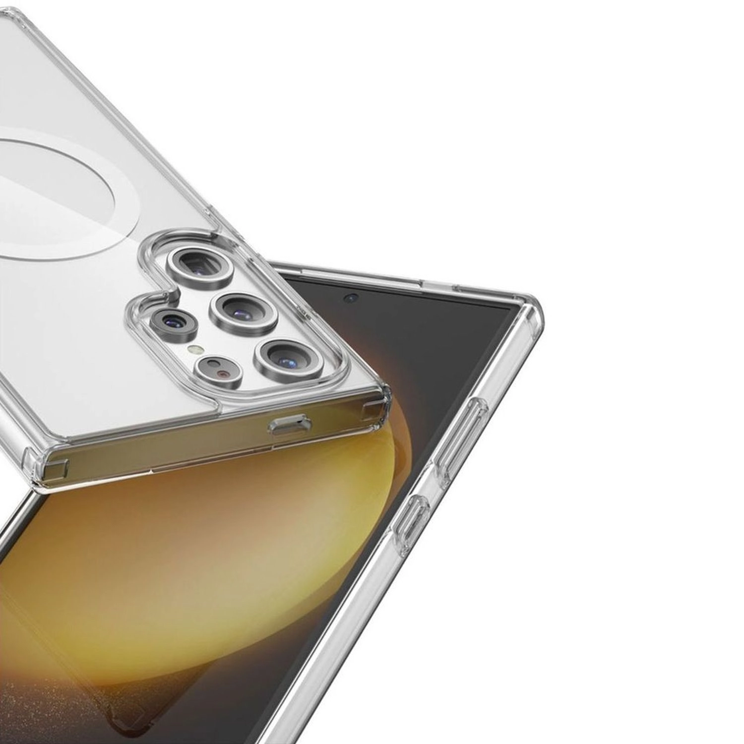 Crystal MagSafe Clear Case for Samsung Galaxy S24 Ultra