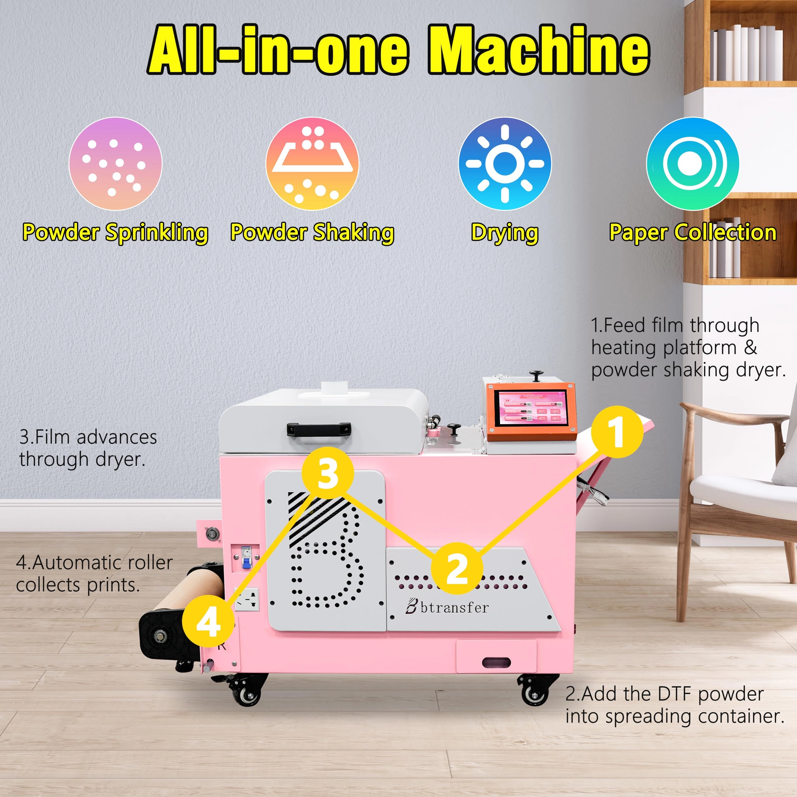 M1630 pro + Laptop + Shaker + Bracket + Consumables