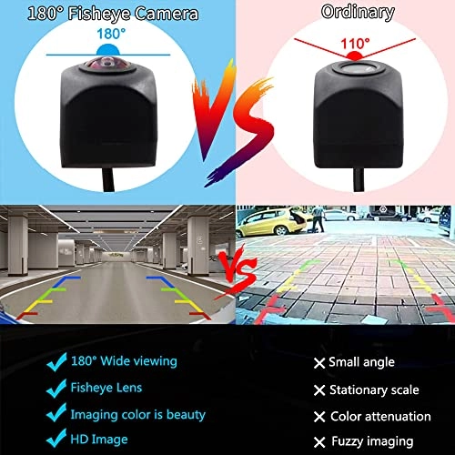 180° AHD CCD - Night vision Wire