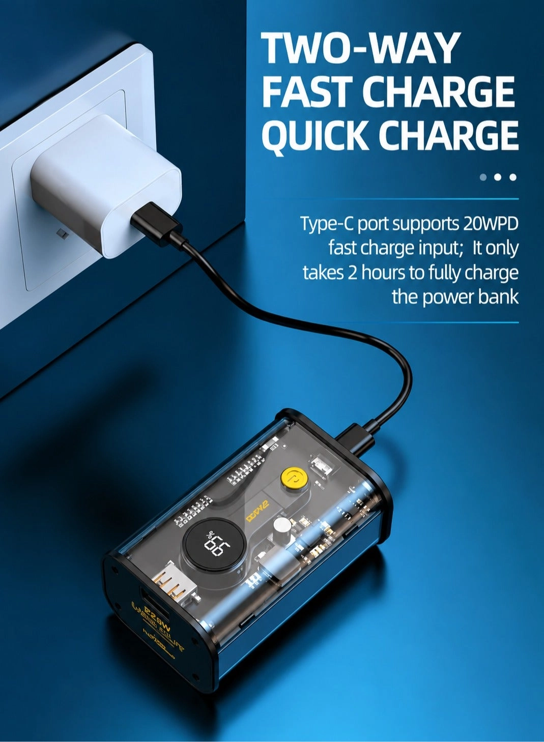 W89 - 10000 mAh 22.5 Watt