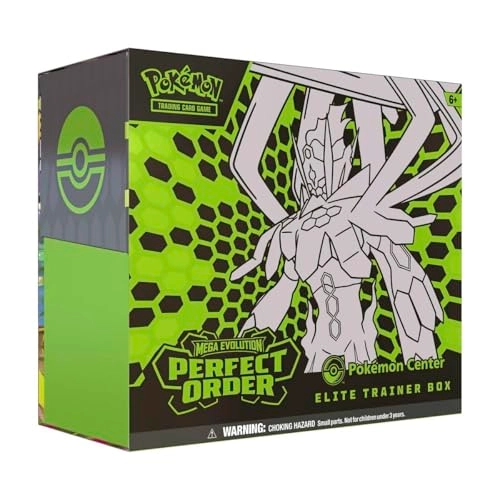 Mega Evolution - Perfect Order Elite Trainer Box - Pokémon Center Exclusive 11 Booster Packs Tyrunt Promo