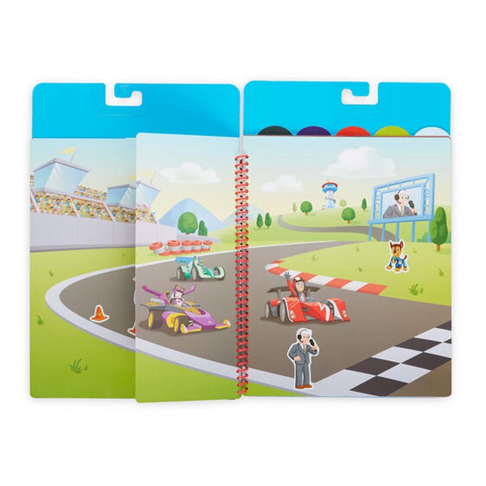 PAW Patrol Restickable Stickers Flip-Flap Pad - 5 pages 130 piece(s)