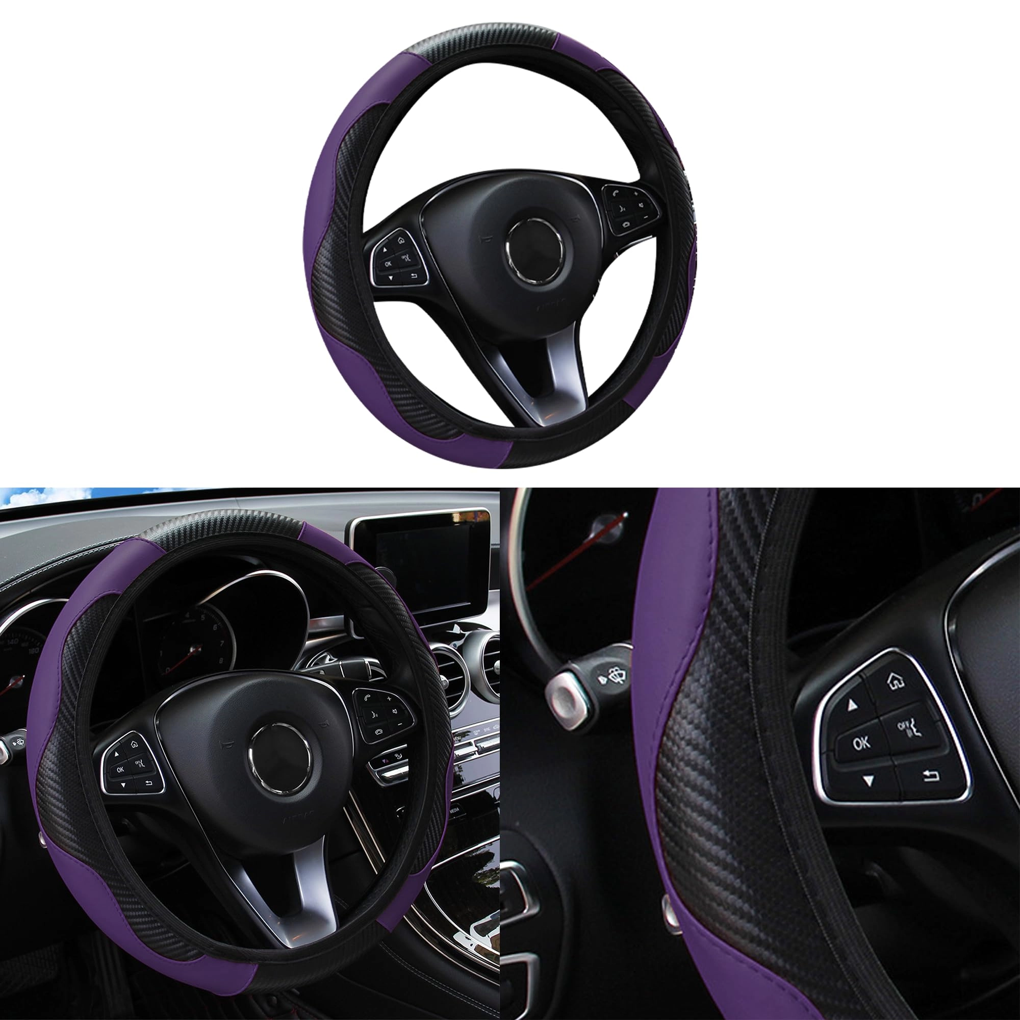 Car Steering Wheel Cover