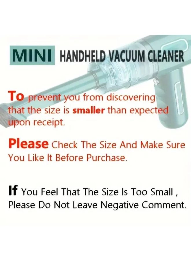 4-in-1 Wireless Handheld Vacuum Cleaner - 2000mAh