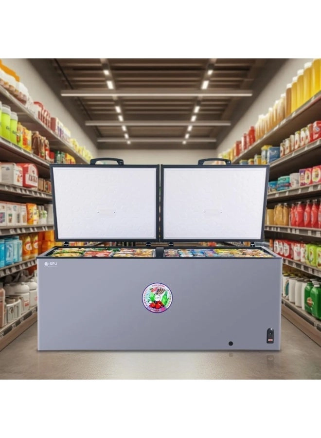 Chest Freezer - Double Door Quick Freeze