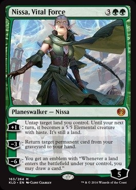 Magic: the Gathering Nissa, Vital Force 163264 - Kaladesh
