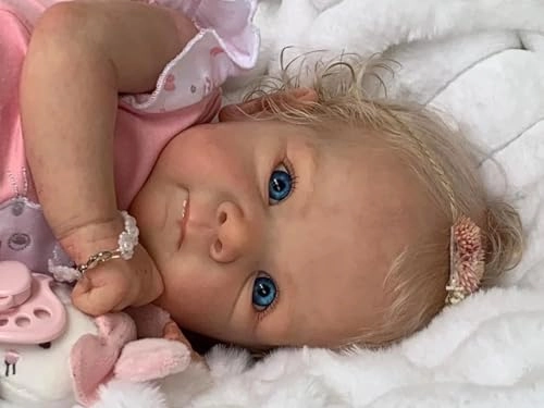 Reborn Baby Doll - 18 inch Silicone Full Body Ages 3+