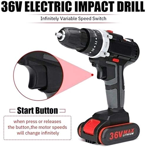 Cordless Power Drill - Brushless 2 Battery