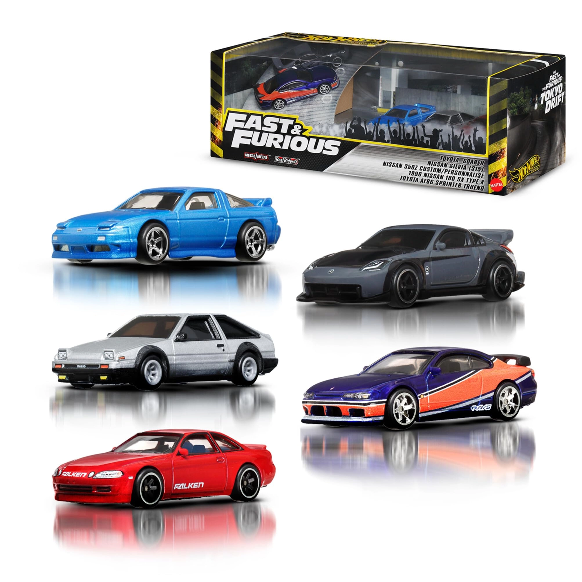 Fast & Furious - 1:64 5 pcs