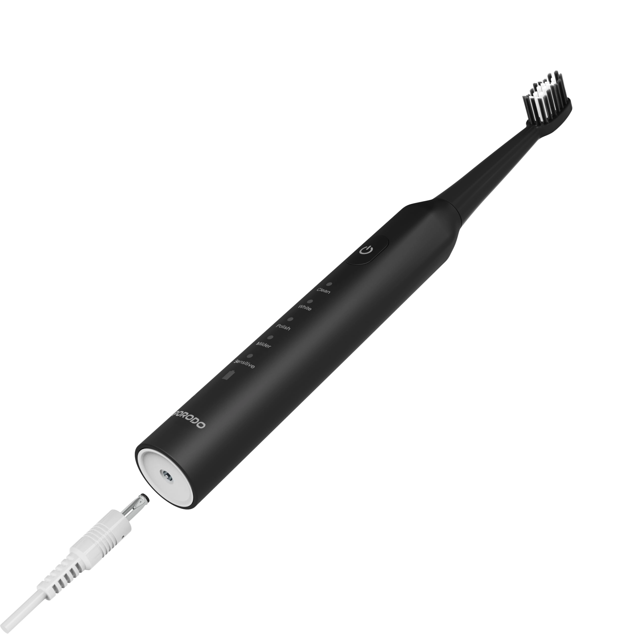 Porodo W-Sonic Electric Toothbrush - 20000 Vibrations per Minutes IPX7 50 Days Battery Life