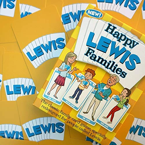 HAPPPY FAMILIES: Special Edition personalised for the Lewis family - Card Game