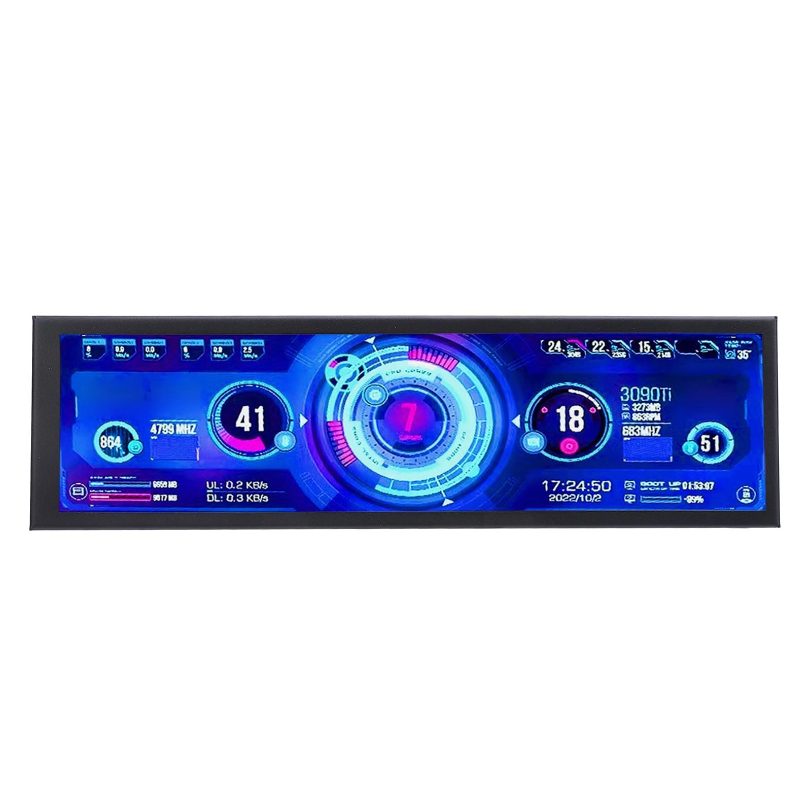 Goshyda PC Temperature Display - 480*1920 pixels 8.8 inch