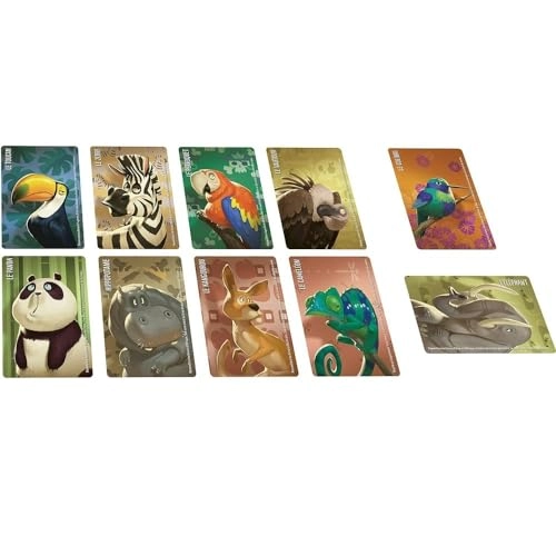 SIMILO: Wild Animals - Cooperative Deduction Game (French)