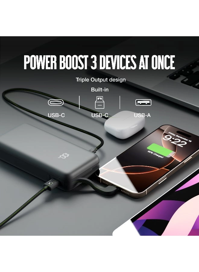Eco Integrated Power Bank - 5000mAh 12 W