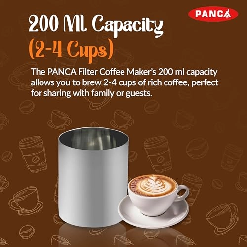 Filter Coffee Maker - Permanent Filter Portable