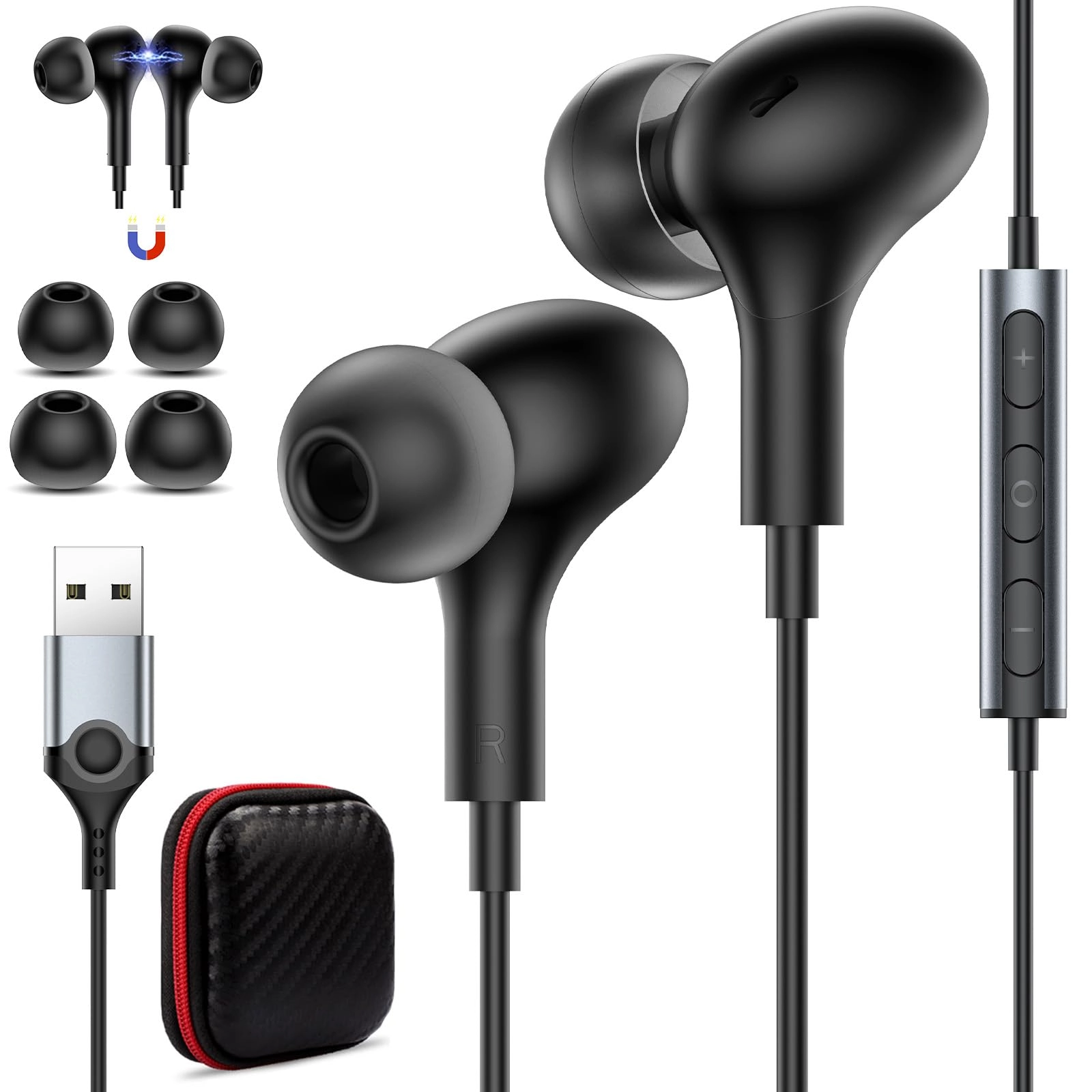 Over Ear Earbuds - Wired Earbud