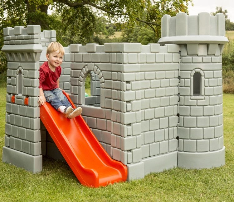 Classic Castle Playhouse - Gray 3+