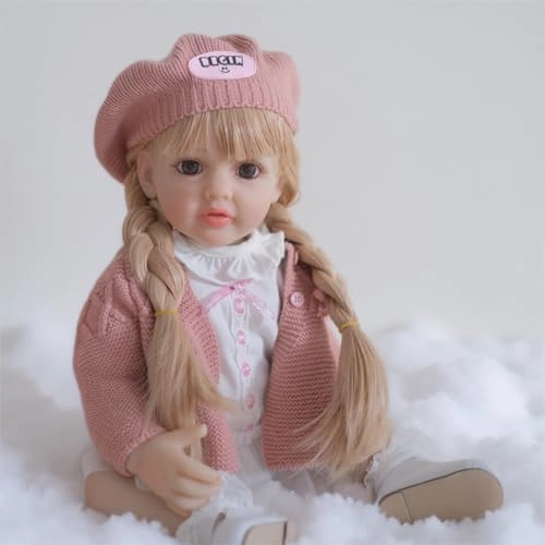 Reborn Baby Doll - 22 inch Silicone vinyl Ages 3+