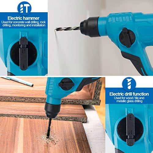 Electric Hammer - 18V 2000rpm 4500ipm