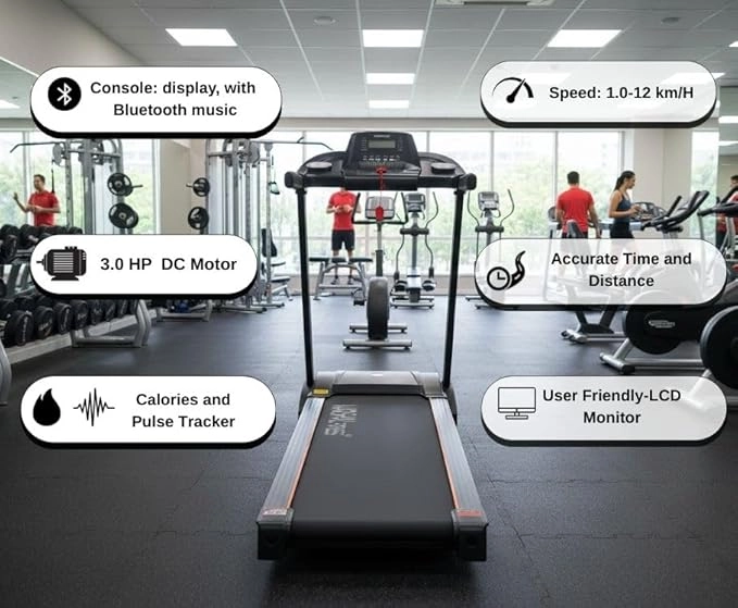Walking Pad Treadmill - 3.0 HP