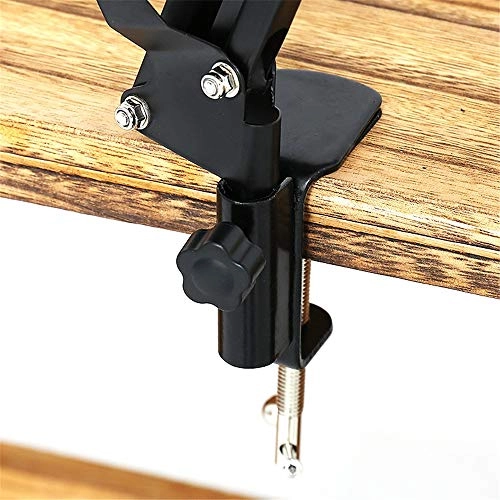 Mic Stand - Extendable Scissor Arm Table Mounting Clamp