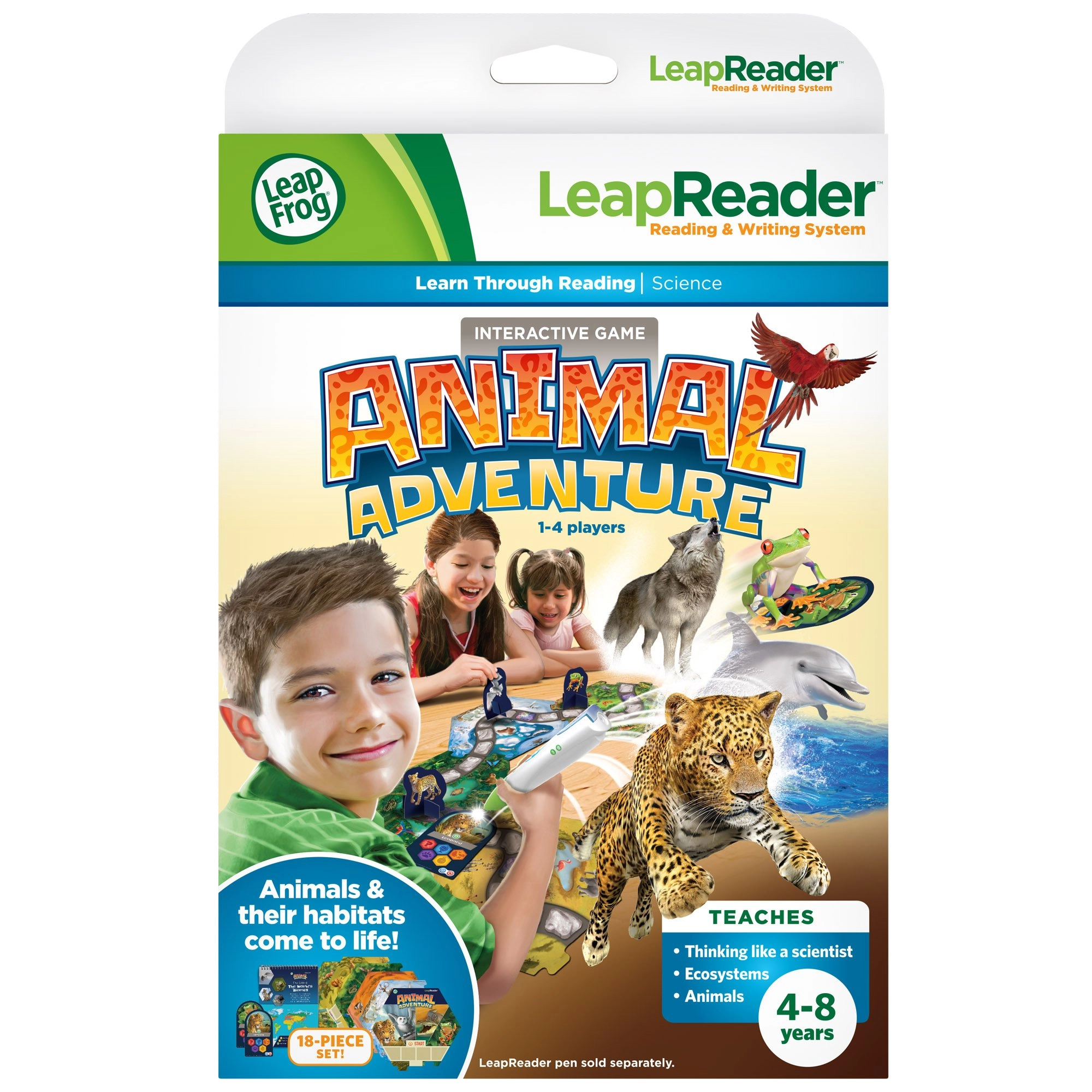 LeapFrog LeapReader Animal Adventure Quest - 4 - 8 years