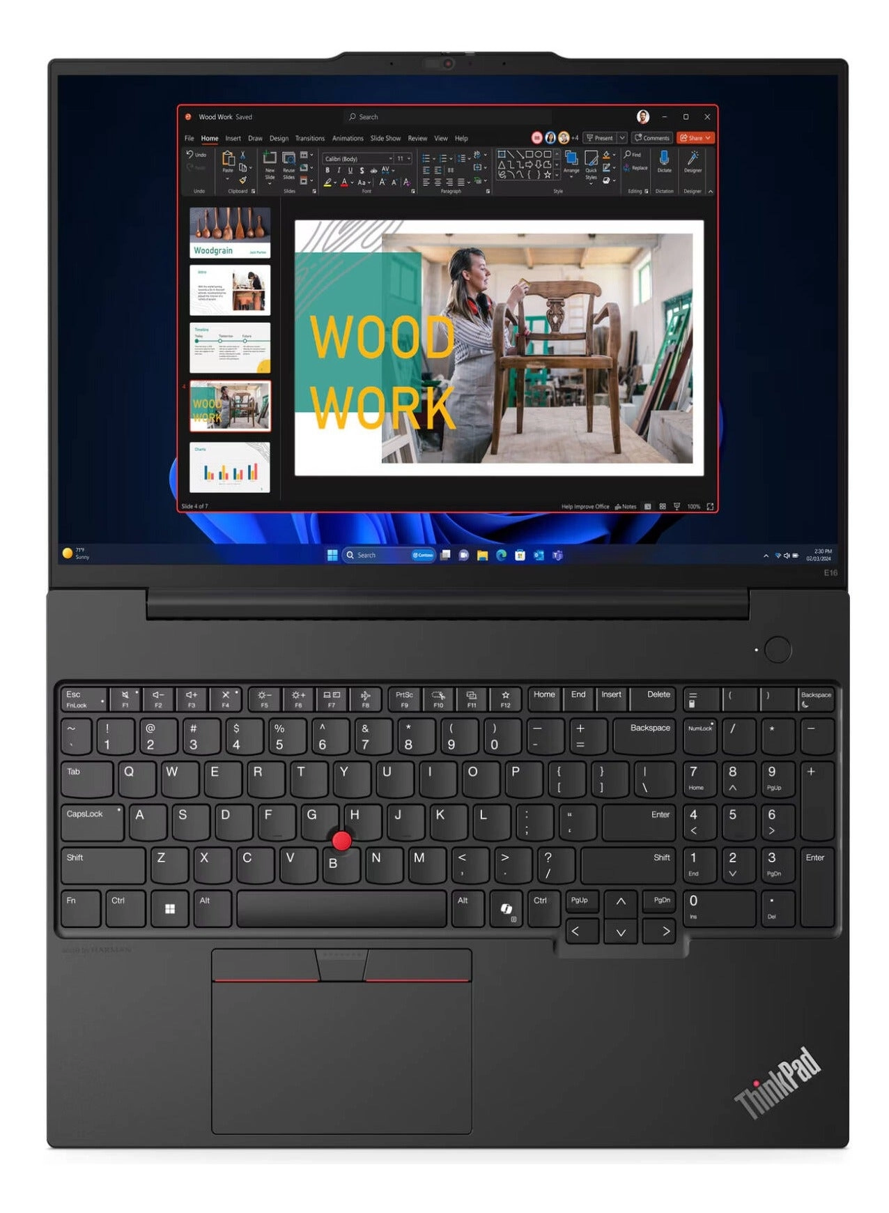 E16 Gen 2 - 16'' Core Ultra 7 155U 16GB DDR5 512GB SSD