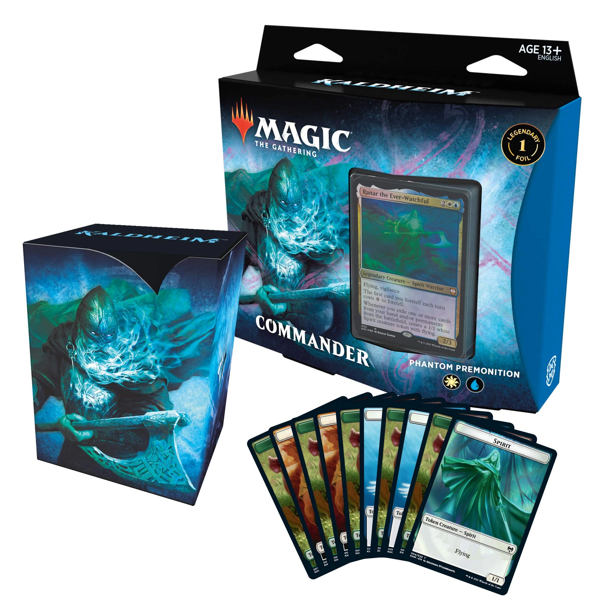 Wizards of the Coast Magic The Gathering Kaldheim Commander Deck - Phantom Premonition