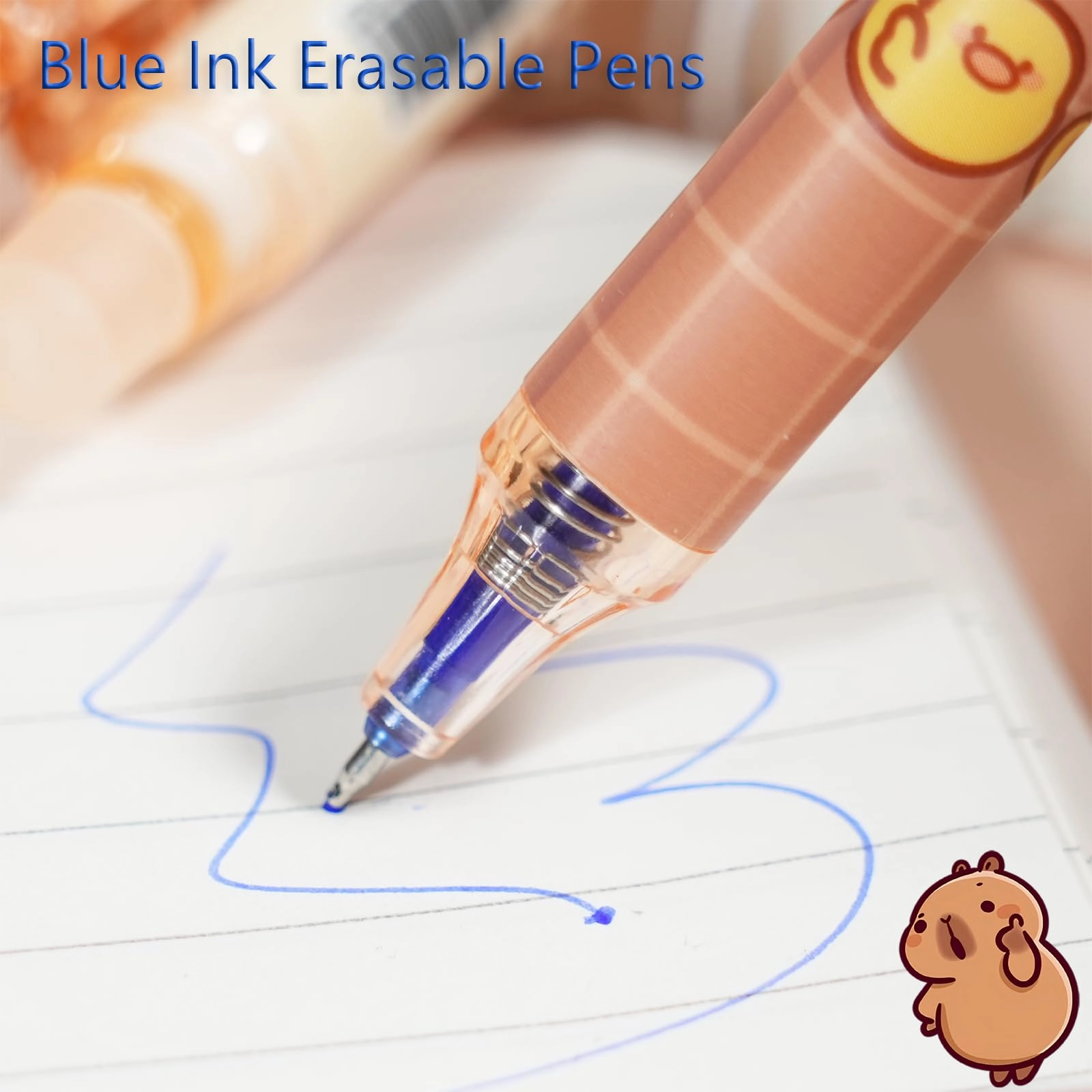 Cute Erasable Pen - 12-Pack 0.5mm