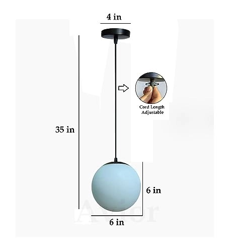 Hanging Light - Pack of 2 E27 Black & White