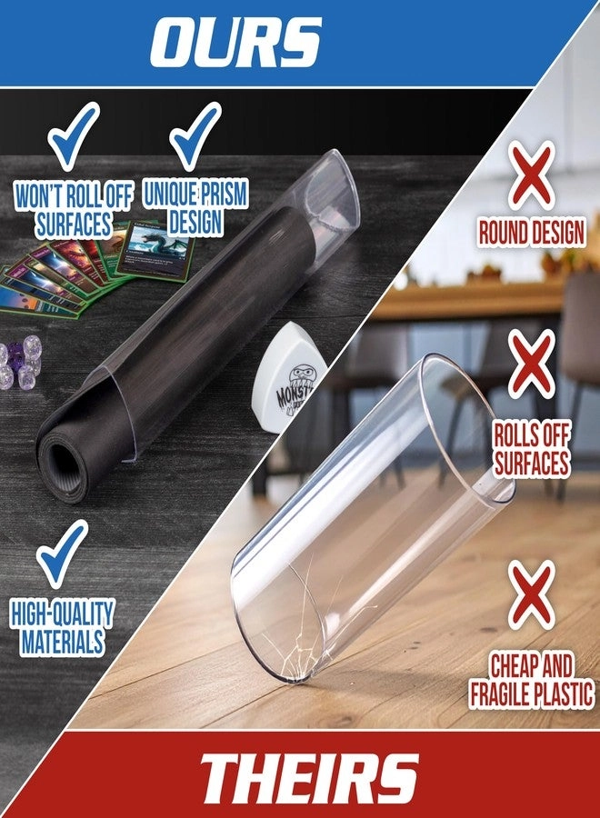 Playmat Tube - Prism-Shaped White Pack