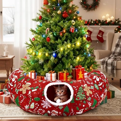 Cat Tunnel - thick Oxford fabric
