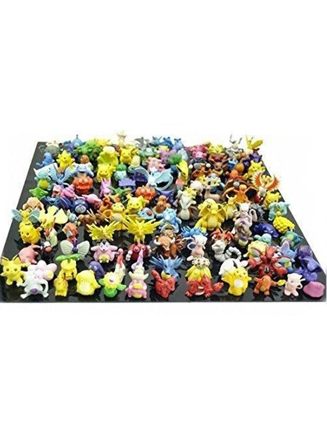 Cute Mini Cartoon Collectible Figures 144 pcs