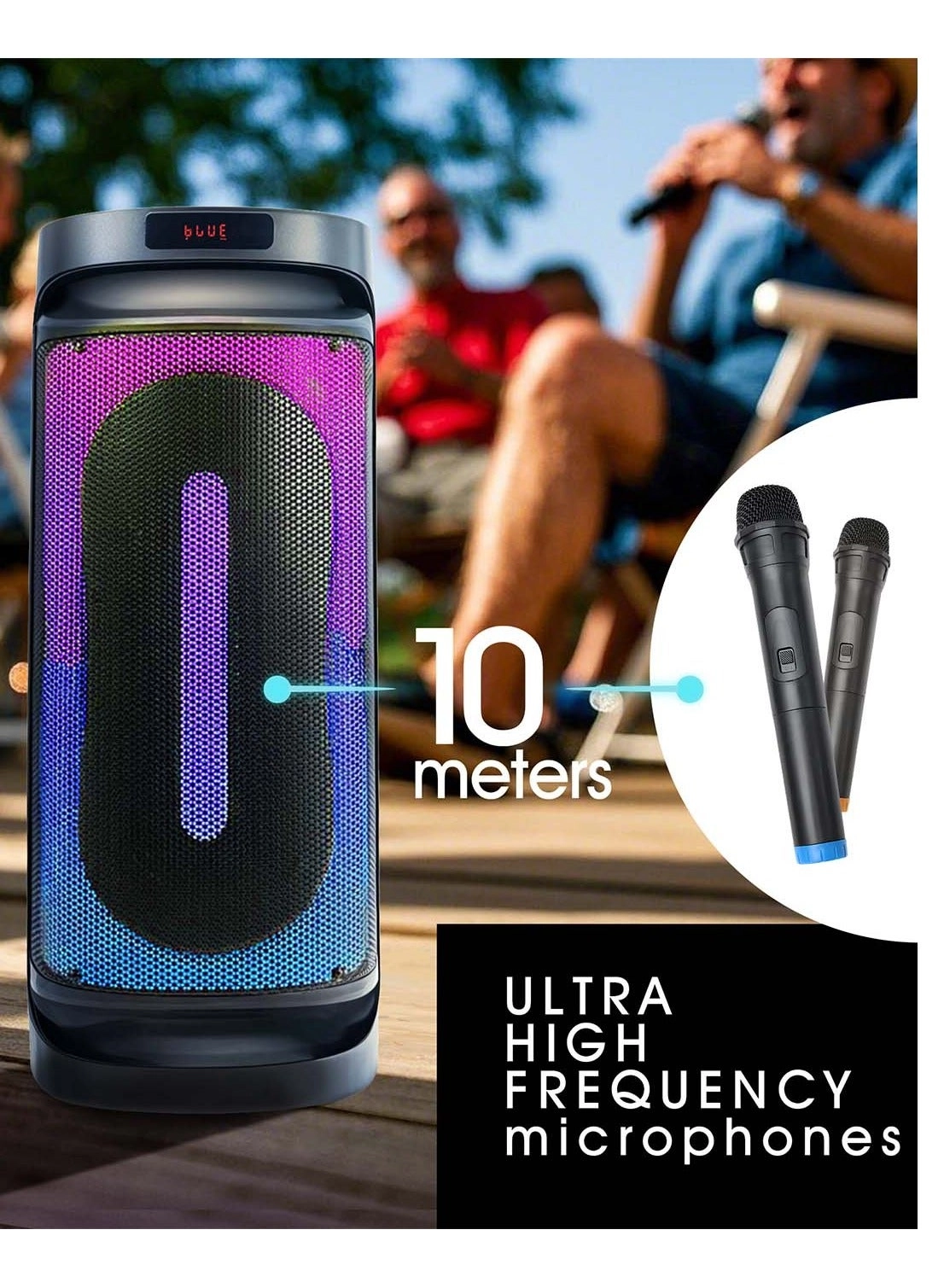 Pulz Mini Karaoke - 2 Microphones