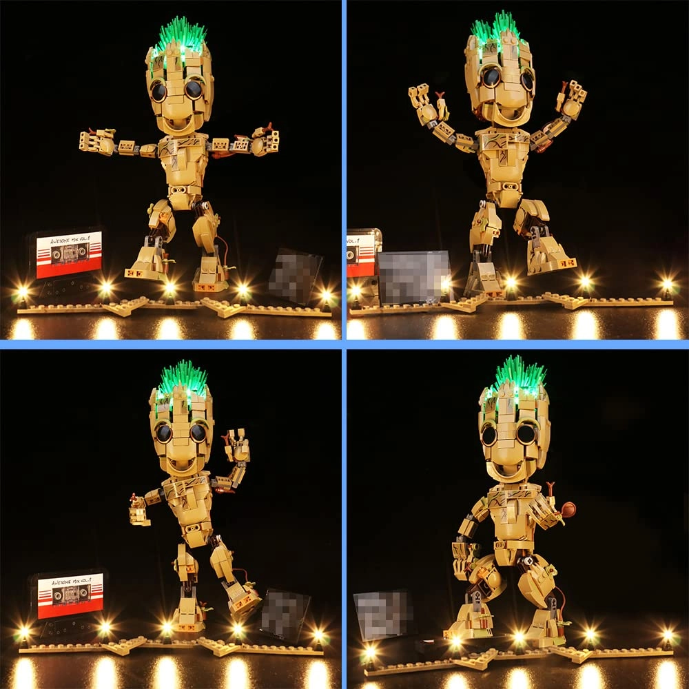 LED Light Kit - Compatible with LEGO 76217 DIY Lighting