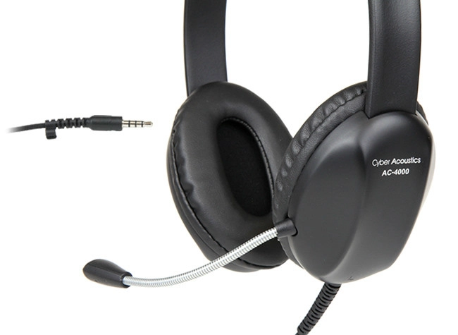 AC-4000-Parent Wired Headset